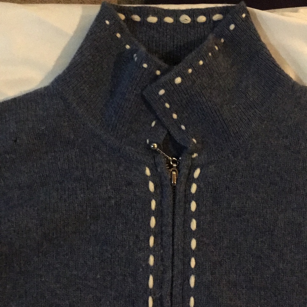 wool zip up - Picture 2 of 2